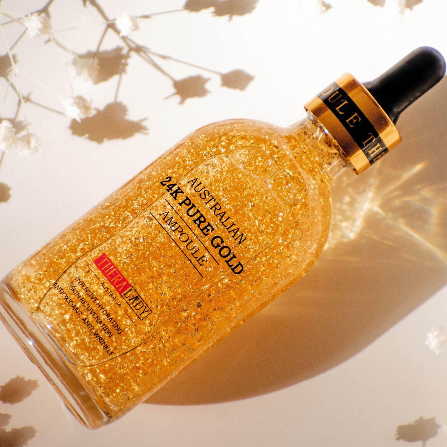 (現貨)Thera Lady: 保濕大金瓶 100ml 24K Pure Gold Ampoule 100ml (有效日期: 16/12/2026)