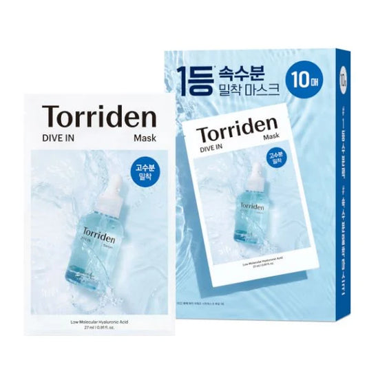 (預購)🇰🇷Torriden DIVE-IN 5D小分子玻尿酸面膜(約6月底到)