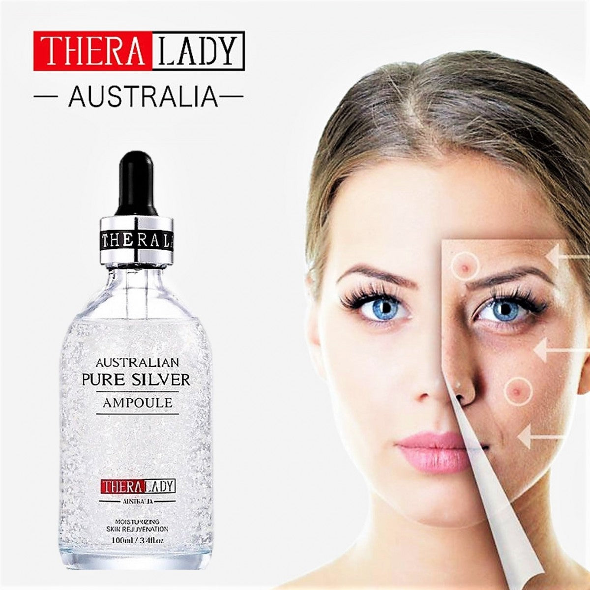 (現貨)🇦🇺Thera Lady: 美白大銀瓶100ml Pure Silver Ampoule 100ml (有效日期: 13/07/2025)