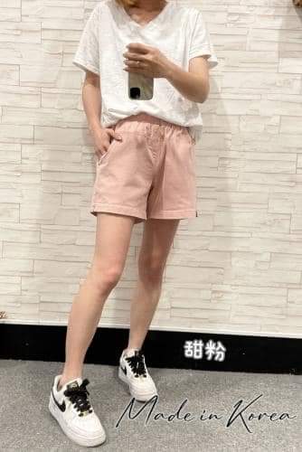🇰🇷腰鬆緊短褲