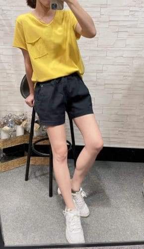 🇰🇷腰鬆緊短褲