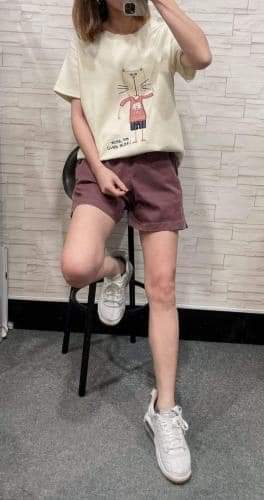 🇰🇷腰鬆緊短褲