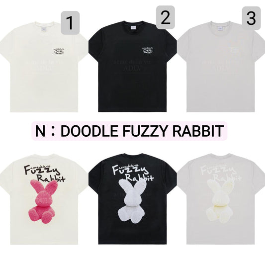 (預購) ADLV <N> DOODLE FUZZY RABBIT